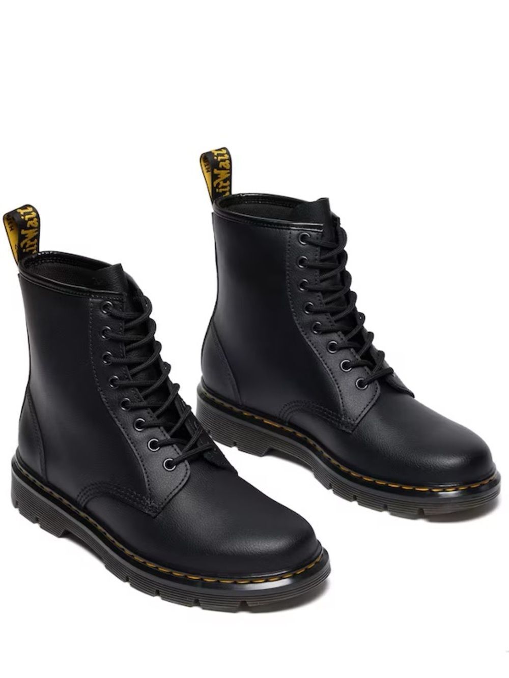Dr. Martens Zavala Leather 8-Eyelet Combat Boots